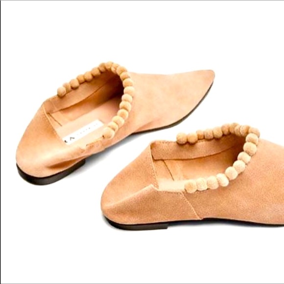 Zara Pom Pom Shoes - Picture 2 of 12